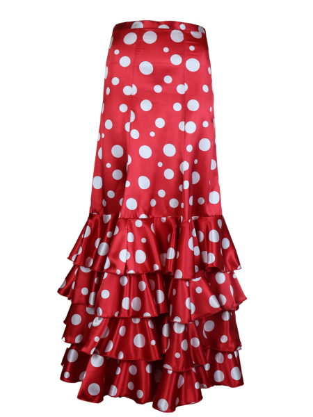 Falda Flamenca Roja con Volantes - ALEGRIA Ruby Glow